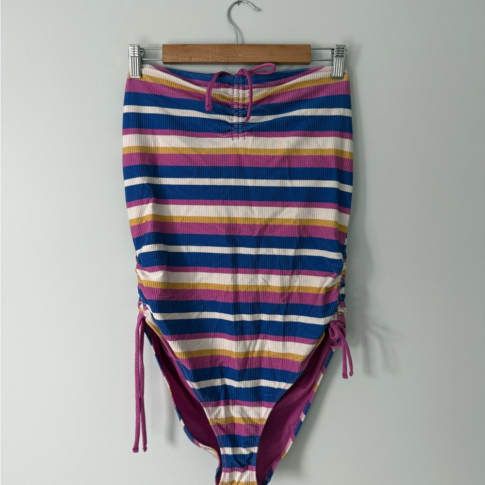 Aerie Multicolor Striped Swimsuit